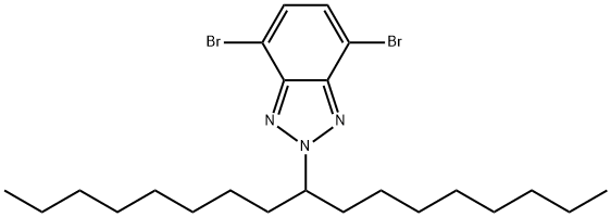 4,7-Dibromo-2-(heptadecan-9-yl)-2H-benzo[1,2,3]triazole Struktur