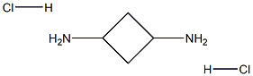 1,3-cyclobutanediamine dihydrochloride Struktur