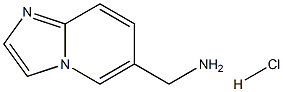 C-Imidazo[1,2-a]pyridin-6-yl-methylamine hydrochloride Struktur