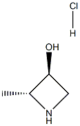 trans-2-methylazetidin-3-ol hydrochloride Struktur