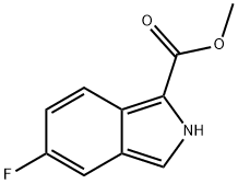 Methyl 5-fluoro-2H-isoindole-1-carboxylate Struktur