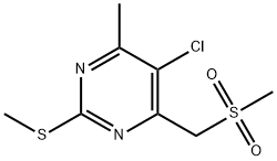 4-((methylsulfonyl)methyl)pyrimidine