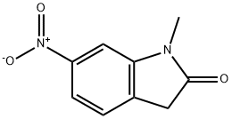 1-methyl-6-nitro-2,3-dihydro-1H-indol-2-one Struktur