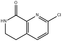 2-chloro-6,7-dihydro-1,7-naphthyridin-8(5H)-one Struktur