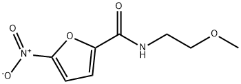 N-(2-methoxyethyl)-5-nitrofuran-2-carboxamide Struktur