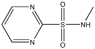 N-methylpyrimidine-2-sulfonamide Struktur