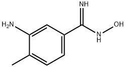 (Z)-3-amino-N'-hydroxy-4-methylbenzimidamide Struktur