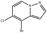 4-Bromo-5-chloro-pyrazolo[1,5-a]pyridine Struktur