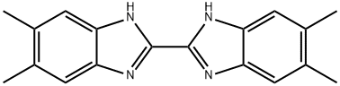 5,5',6,6'-TETRAMETHYL-2,2'-BIBENZIMIDAZOLE Struktur