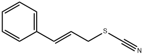 (E)-(3-thiocyanatoprop-1-en-1-yl)benzene Struktur