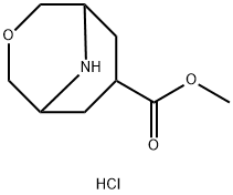 3-氧雜-9-氮雜雙環(huán)[3.3.1]壬烷-7-羧酸甲酯鹽酸鹽, 1523606-26-9, 結(jié)構(gòu)式