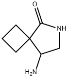 8-Amino-6-azaspiro[3.4]octan-5-one Struktur