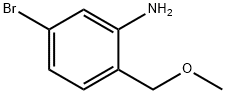 5-Bromo-2-methoxymethylaniline Struktur