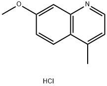 7-Methoxy-4-methylquinoline hydrochloride Struktur