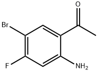 1-(2-amino-5-bromo-4-fluorophenyl)ethanone Struktur