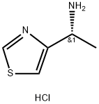 (R)-1-Thiazol-4-yl-ethylamine dihydrochloride Struktur