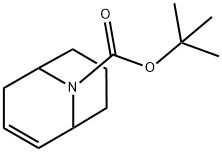 tert-butyl 9-azabicyclo[3.3.1]non-2-ene-9-carboxylate Struktur