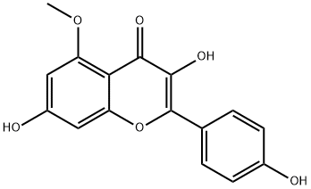 Kaempferol 5-methyl ether Struktur