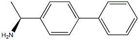 [1,1'-Biphenyl]-4-methanamine, .alpha.-methyl-, (.alpha.S)- Struktur