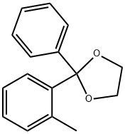 2-PHENYL-2-(O-TOLYL)-1,3-DIOXOLANE Struktur