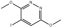 4-Iodo-3,6-dimethoxy-pyridazine Struktur