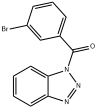 1-(3-bromobenzoyl)-1H-1,2,3-benzotriazole Struktur