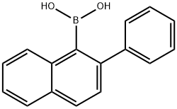 (2-phenylnaphthalen-1-yl)boronic acid Structure