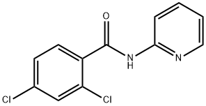 2,4-DICHLORO-N-(2-PYRIDINYL)BENZAMIDE Struktur