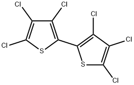 3,4,5,3',4',5'-HEXACHLORO-2,2'-BITHIOPHENE Struktur