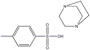 1,4-Diazabicyclo[2.2.2]Octane Tosilate Struktur