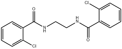 N,N'-ethane-1,2-diylbis(2-chlorobenzamide) Struktur