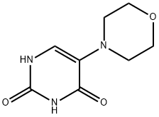 5-morpholinopyrimidine-2,4(1H,3H)-dione Struktur