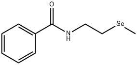 N-(2-(METHYLSELENO)ETHYL)BENZAMIDE Struktur