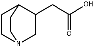 2-(quinuclidin-3-yl)acetic acid Struktur