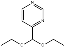 4-(diethoxymethyl)Pyrimidine Struktur