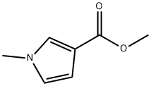 METHYL 1-METHYLPYRROLE-3-CARBOXYLATE Struktur