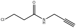 3-CHLORO-N-(2-PROPYN-1-YL)PROPIONAMIDE Struktur