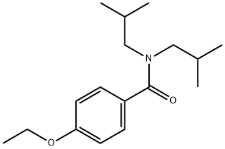 4-ethoxy-N,N-diisobutylbenzamide Struktur