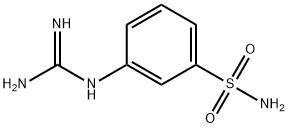 N-(3-氨磺酰苯基)胍, 4431-64-5, 結構式