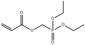 Diethyl (acryloyloxymethyl)phosphonate Struktur