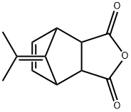 8-(propan-2-ylidene)-3a,4,7,7a-tetrahydro-4,7-methanoisobenzofuran-1,3-dione Struktur