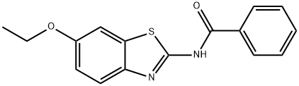 N-(6-ethoxy-1,3-benzothiazol-2-yl)benzamide Struktur