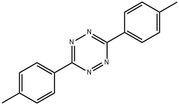 1,2,4,5-Tetrazine, 3,6-bis(4-methylphenyl)-
 Struktur