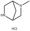 2-Methyl-2,5-diaza-bicyclo[2.2.1]heptane dihydrochloride Struktur