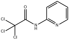 N-(2-PYRIDYL)-2,2,2-TRICHLOROACETAMIDE Struktur