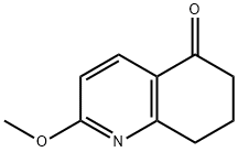 2-methoxy-7,8-dihydro-6H-quinolin-5-one Struktur