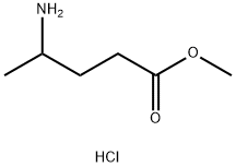 4-Amino-pentanoic acid methyl ester HCl Struktur
