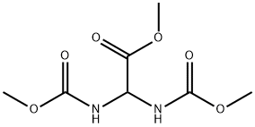 methyl bismethoxycarbonylaminoacetate Struktur