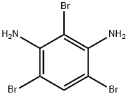 2,4,6-Tribromobenzene-1,3-diamine, 62477-06-9, 結(jié)構(gòu)式