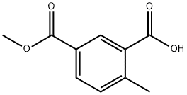 5-(Methoxycarbonyl)-2-methylbenzoic acid Struktur